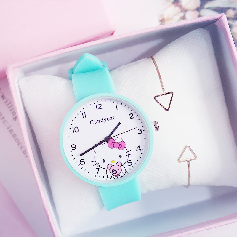 KW80691 HELLO KITTY WATCHES GREEN