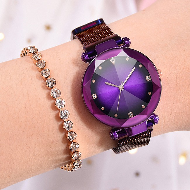 KW80719 STYLISH CASUAL WATCHES PURPLE