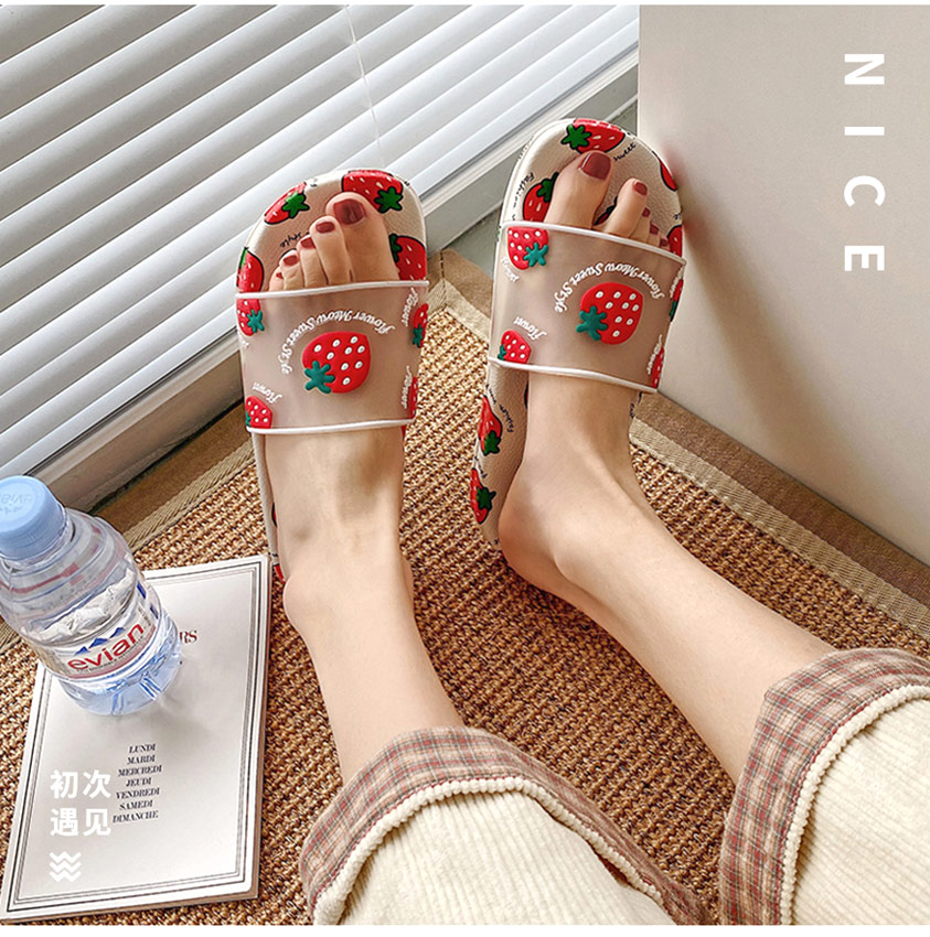 QA-729 ANTI SLIP SANDAL STRAWBERRY