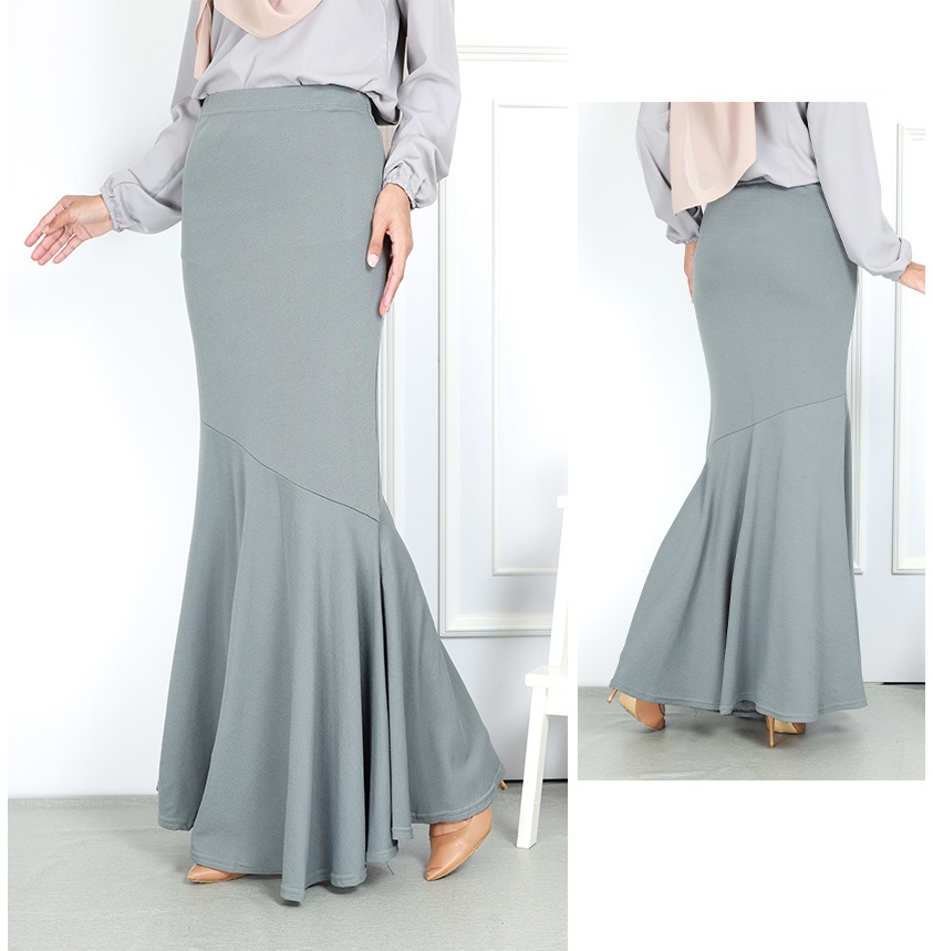 QA-748 WOMEN'S DUYUNG SKIRT GREY