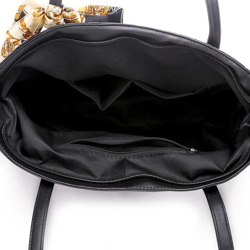 KW80731 STYLISH TOTE BAG BLACK