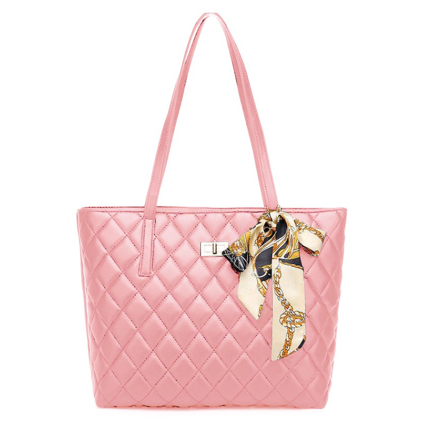 KW80731 STYLISH TOTE BAG PINK