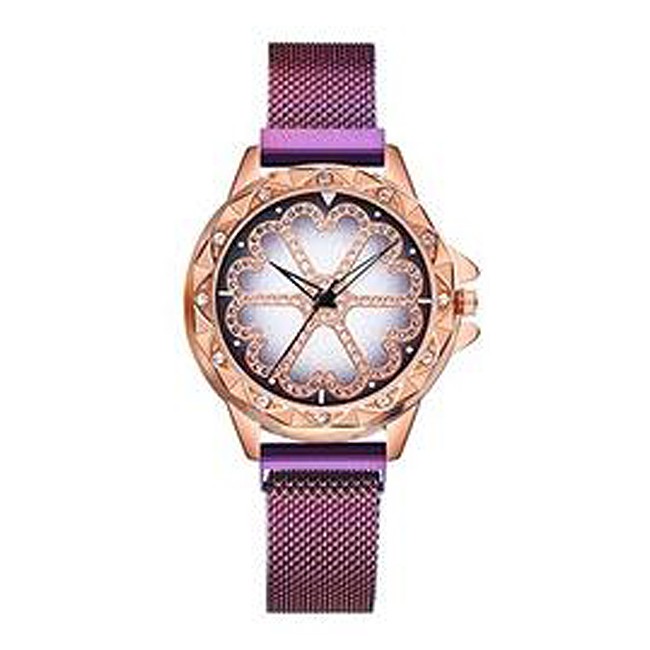 KW80733 SIXO FLOWER WATCHES PURPLE