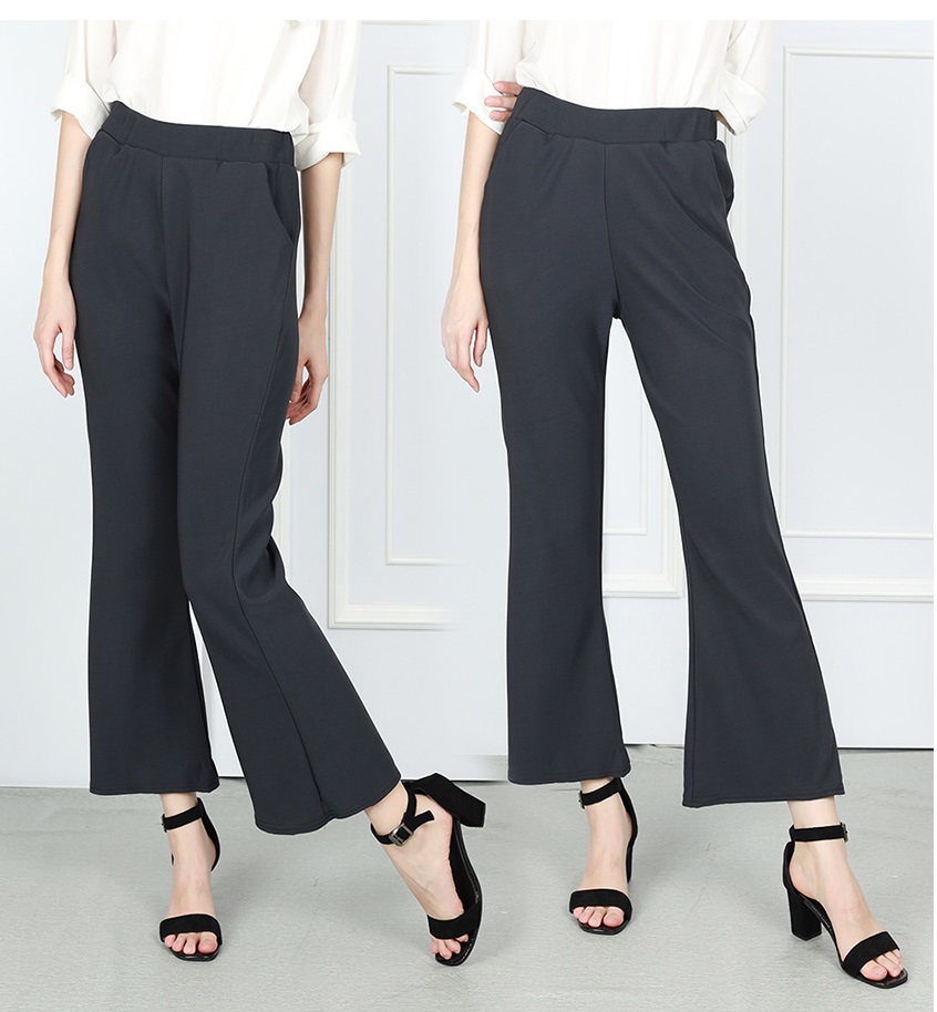 QA-762 WOMEN'S FASHION PANTS GREY