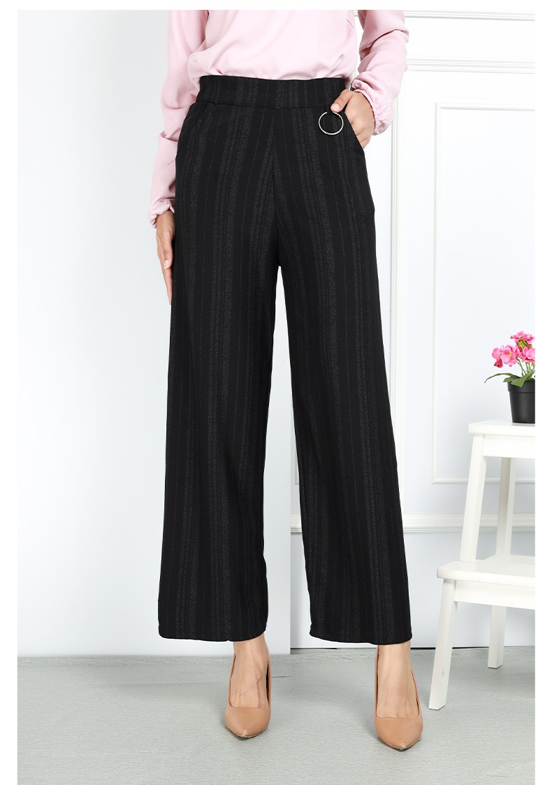 QA-760 FORMAL STRIPED PANTS AS PICTURE