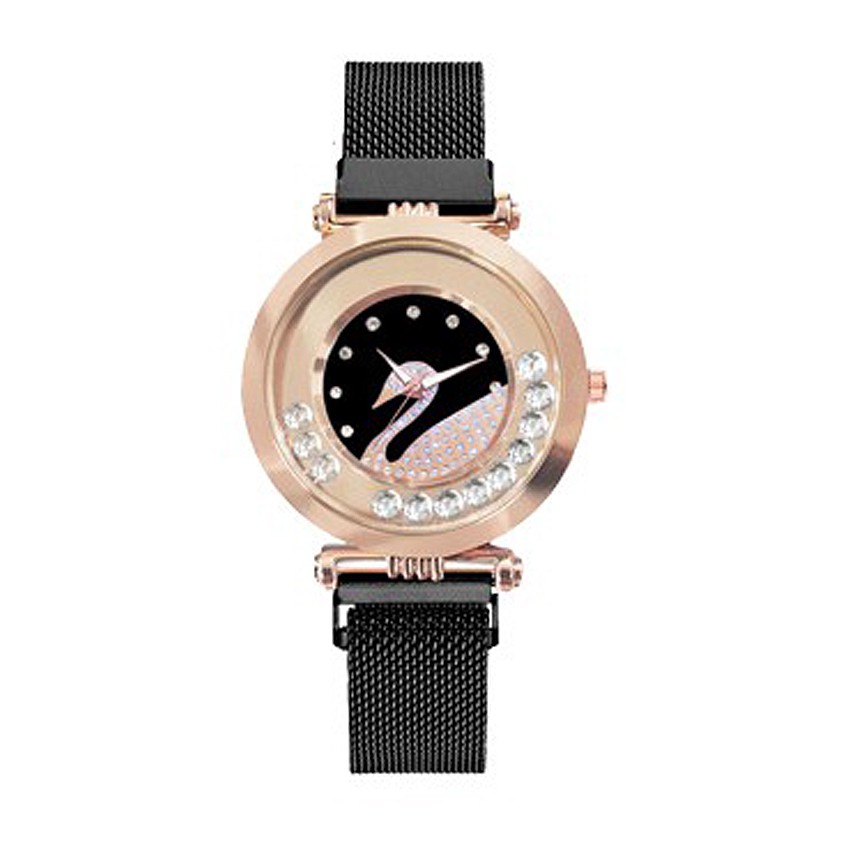 KW80741 SWAN MAGNET WATCHES BLACK