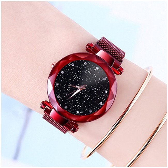 KW80748 MAGNETIC WOMEN'S WATCHES RED