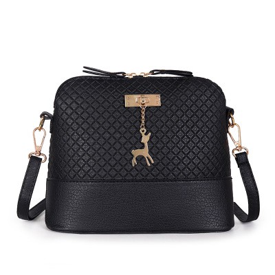 KW80756 Deer Women's Sling Bag Black