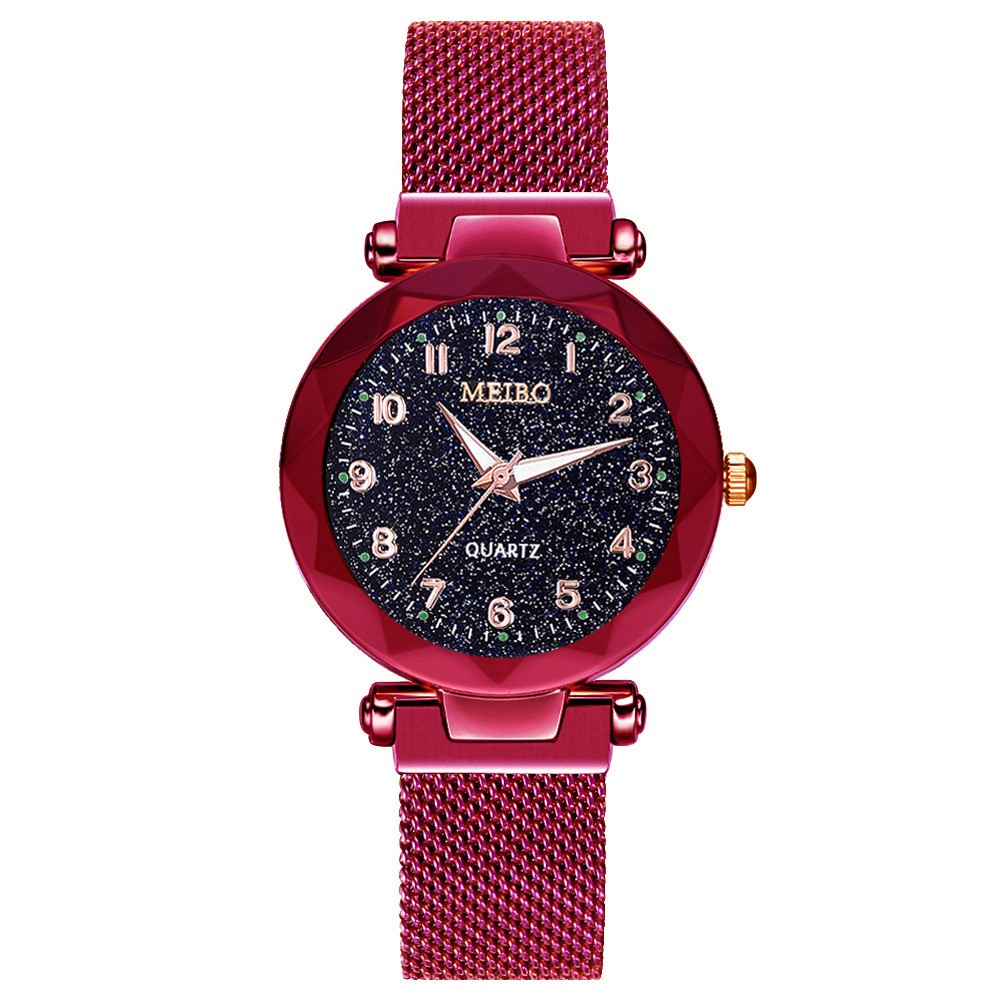 KW80762 Women's Magnetic Watches Red