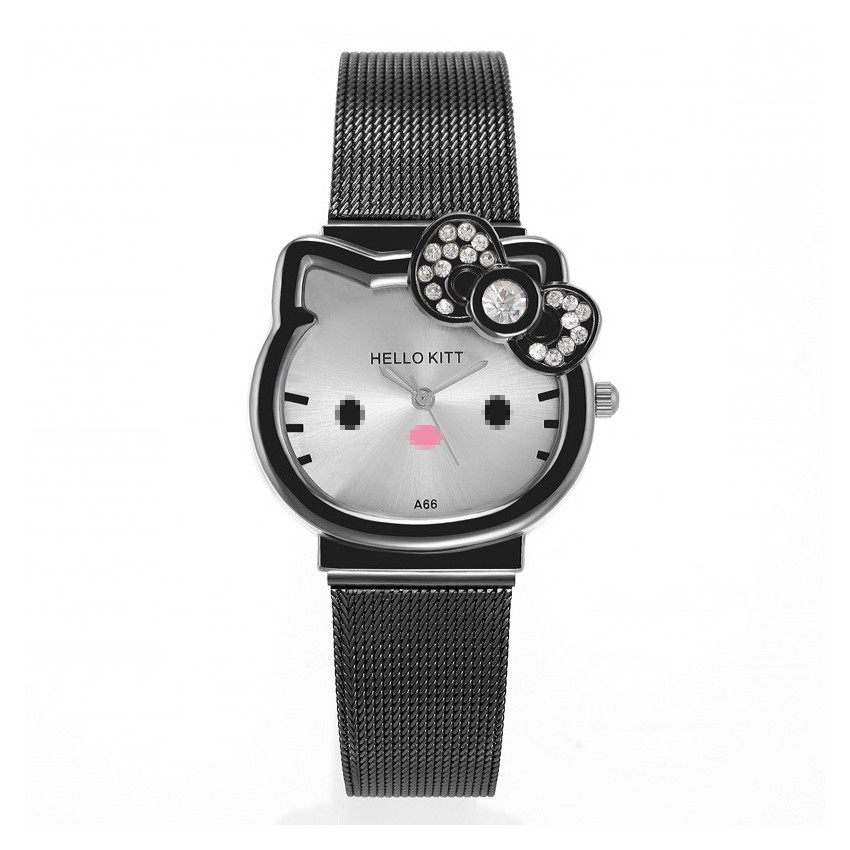 KW80764 Hello Kitty Cartoon Watches Black