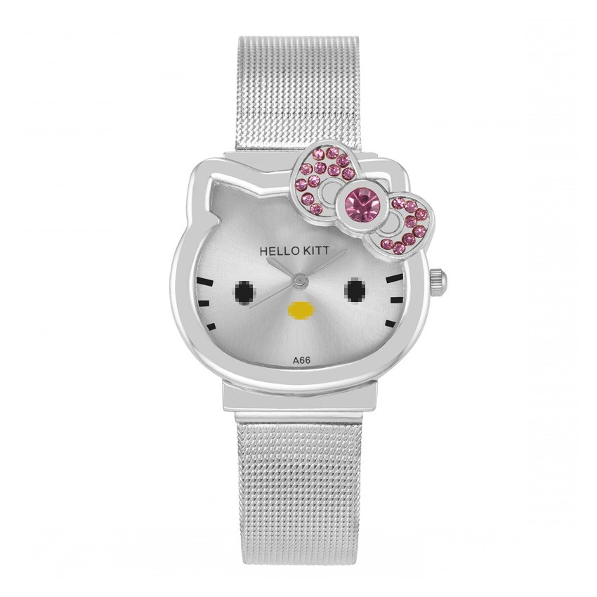 KW80764 Hello Kitty Cartoon Watches Silver