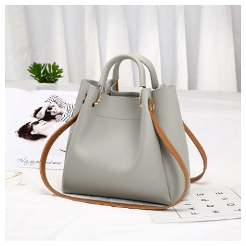 KW80769 Women's Tote Bag Light Grey