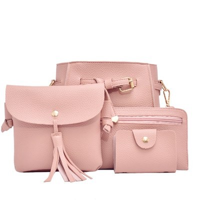 KW80770 4 in 1 Shoulder Women's Bag Pink