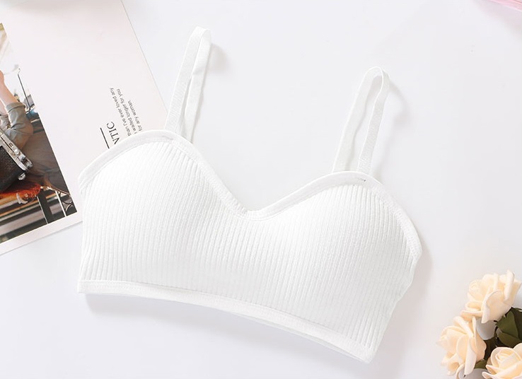 QA-778 KOREAN TUBE PADDED BRA WHITE