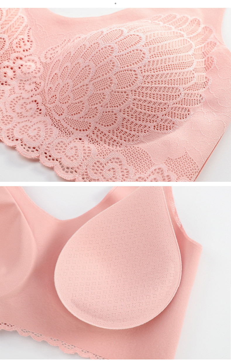 QA-779 SEAMLESS BRA PINK