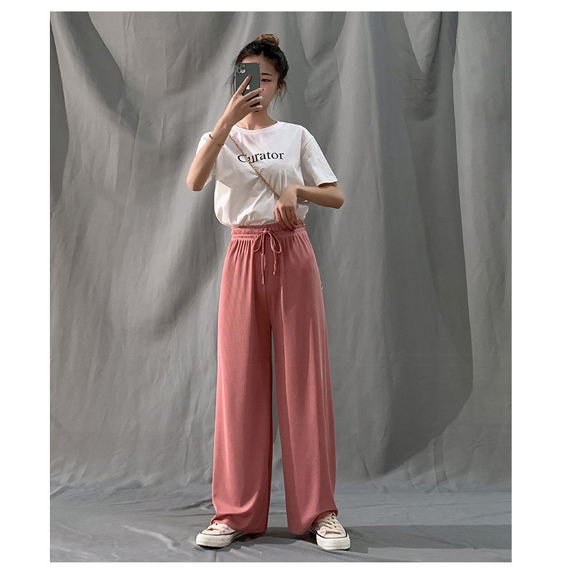 QA-780 CASUAL SUMMER PANTS PINK