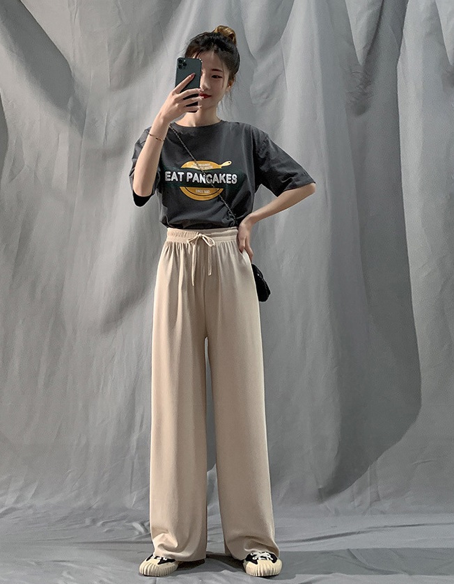 QA-780 CASUAL SUMMER PANTS KHAKI