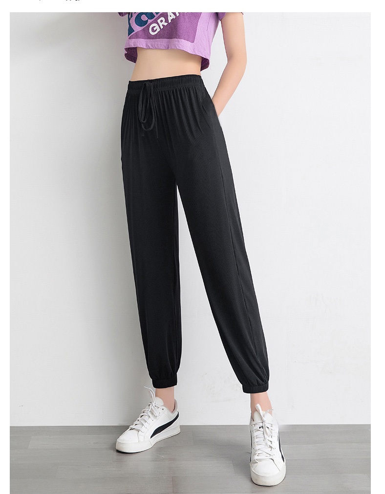 QA-781 JOGGER PANTS BLACK