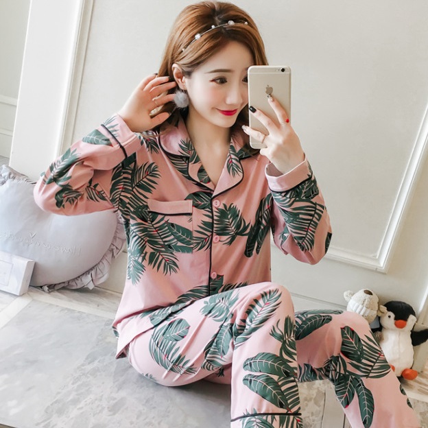 QA-784 ICE SILK SET PYJAMAS 04