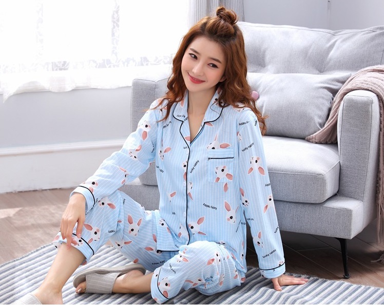 QA-784 ICE SILK SET PYJAMAS 06