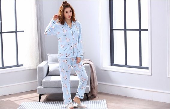 QA-784 ICE SILK SET PYJAMAS 06