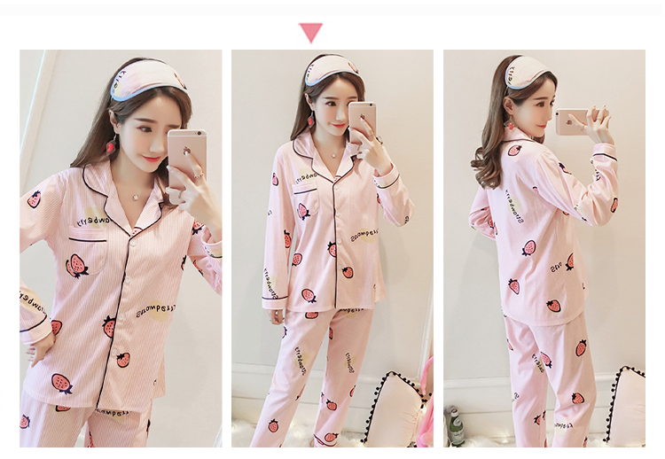 QA-785 AUTUMN ICE SILK SET PYJAMAS 16