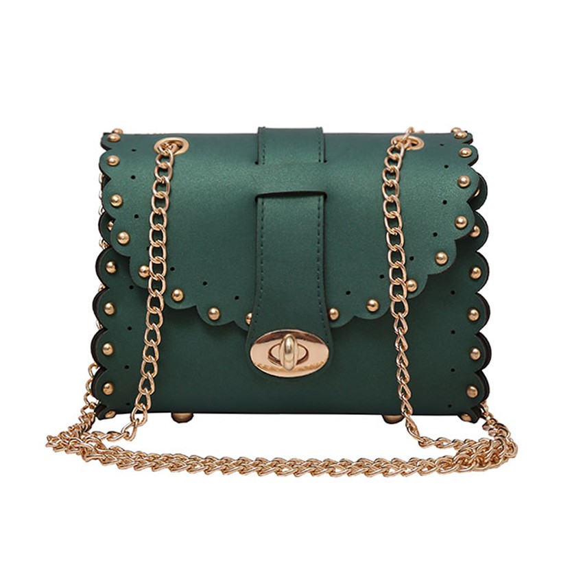 KW80798 Women's Sling Bag Dark Green