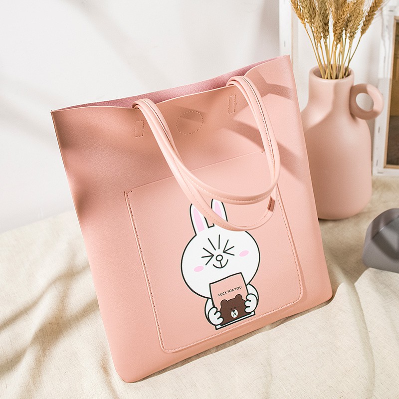 KW80830 CUTE SHOULDER BAG PINK RABBIT