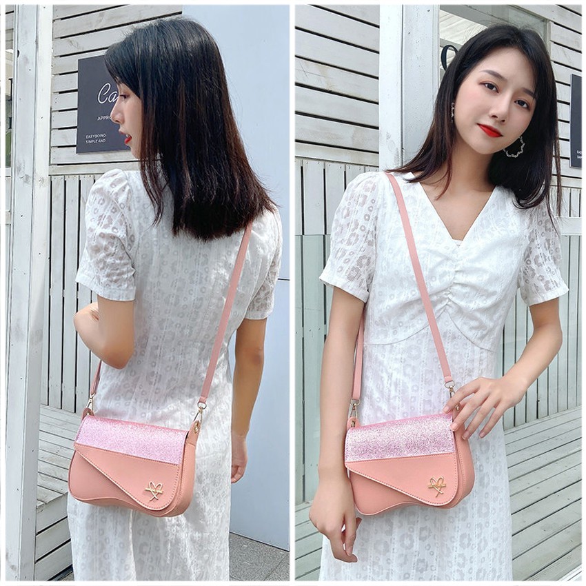 KW80831 Lovecross Sling Bag Pink