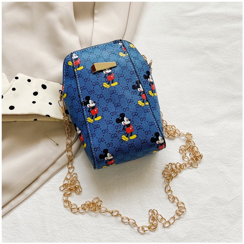 KW80836 Mickey Mouse Mini Sling Bag Blue