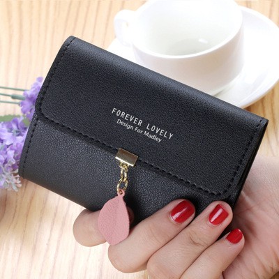 KW80837 Women's Small Wallet Black