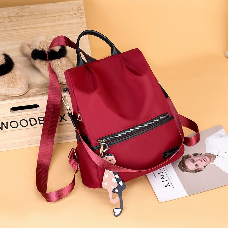 KW80842 Korean Travel Backpack Red