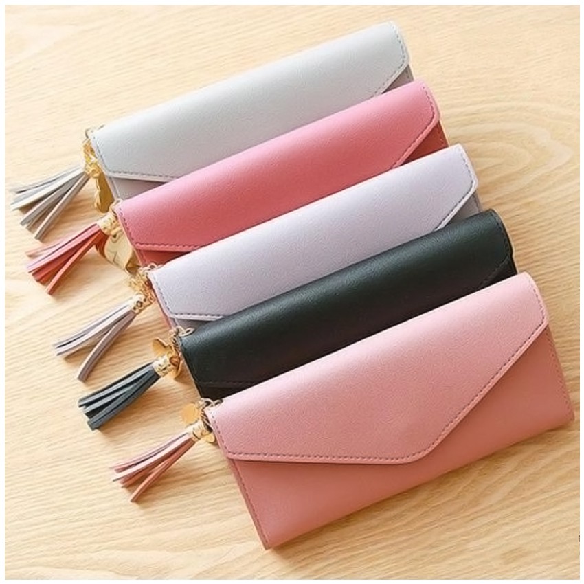 KW80843 Women's Long Purse Dark Pink