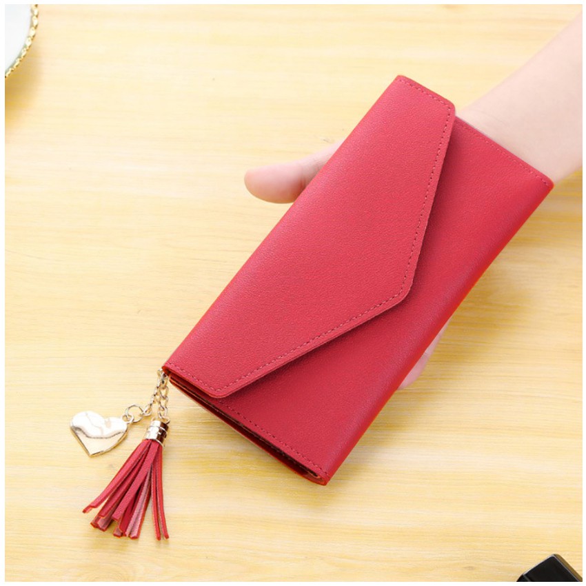 KW80843 Women's Long Purse Red