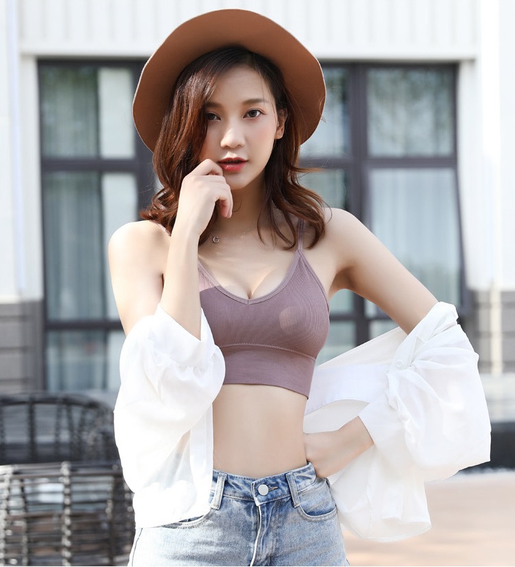 QA-800 BRALETTE CROP TOP AS PICTURE