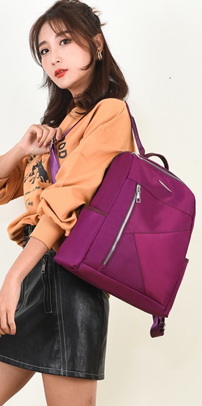 KW80863 Women's Korean Backpack Purple