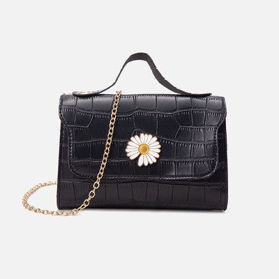 KW80868 Flower Women's Casual Bag Black