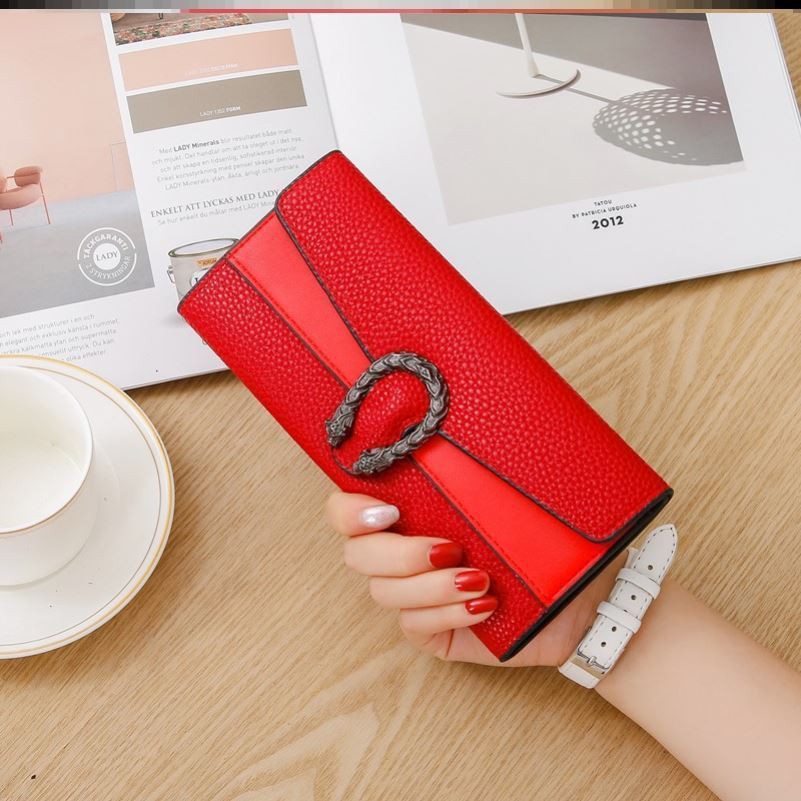 KW80888 Women's Long Purse Red