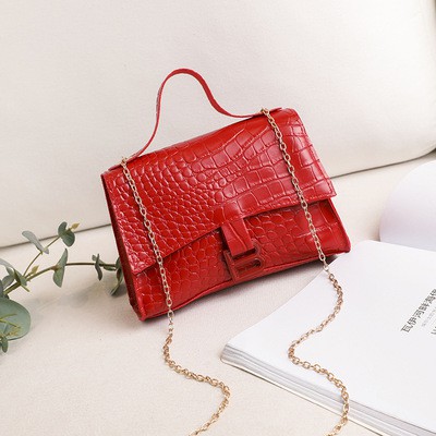 KW80897 Elegant Ladies Handbag Red