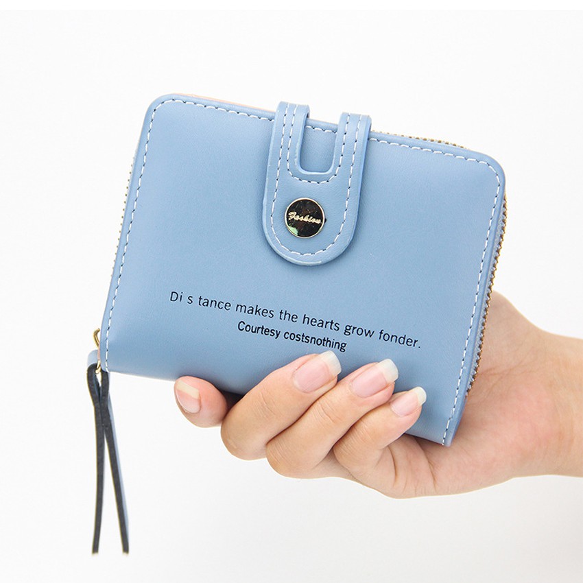 KW80901 Women's Short Purse Blue