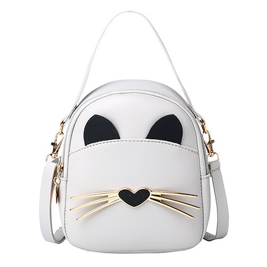 KW80909 Cute Cat Bag Grey