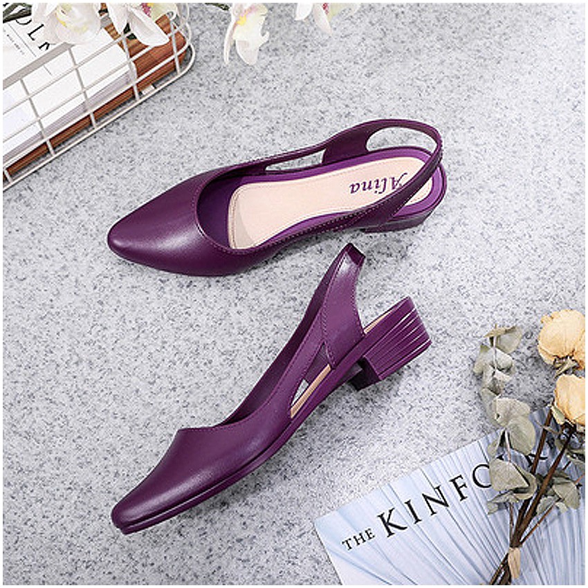 KW80933 Women's High Heels Shoes Purple