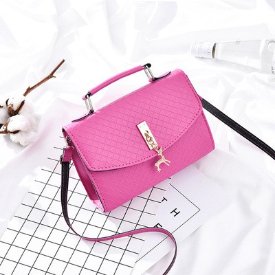 KW80946 Deer Women's Sling Bag Hot Pink