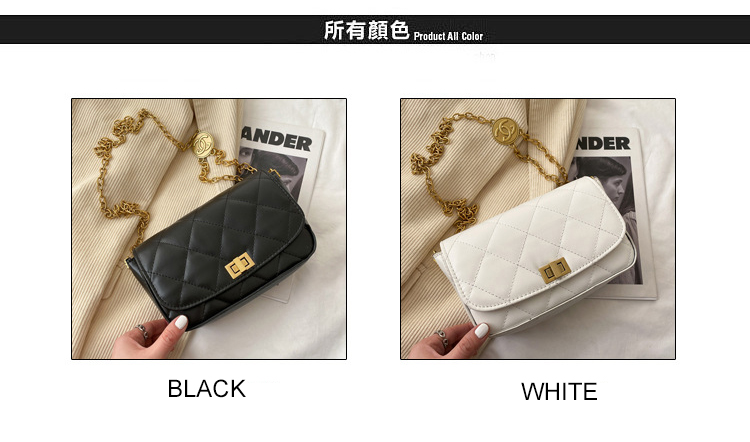 QA-900 Stylish Coco Chan Sling Bag Black